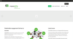 Desktop Screenshot of engageability.ch